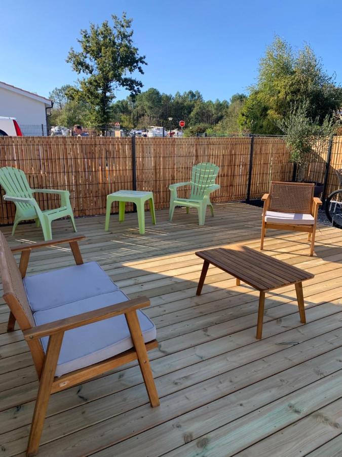Charmant Logement Neuf Hourtin Esterno foto